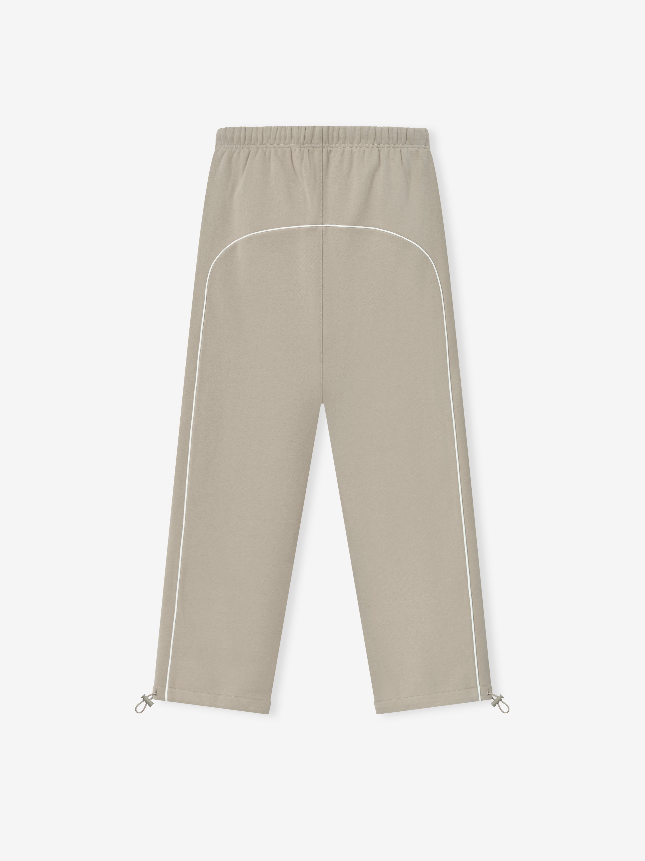 Relaxed Fleece Sweatpant With Piping